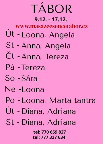 TERKA ČT-PÁ 11.-12.12.