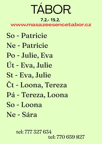 So-ne 7-8.2. nová Patrície